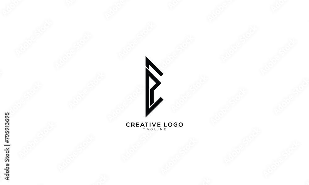CP PC Abstract initial monogram letter alphabet logo design CP PC Abstract initial monogram letter alphabet logo design