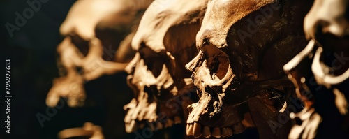 The study of human evolution continues to evolve with discoveries of ancient artifacts and skeletal remains that provide a window into our past, science concept