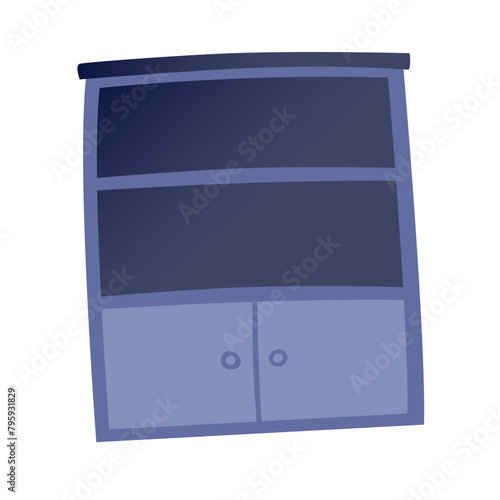 Blue cupboard