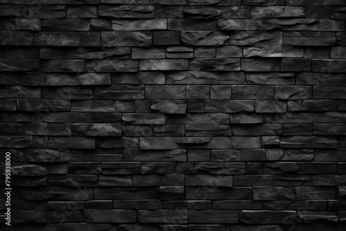 Vintage wall black texture architecture backgrounds repetition.