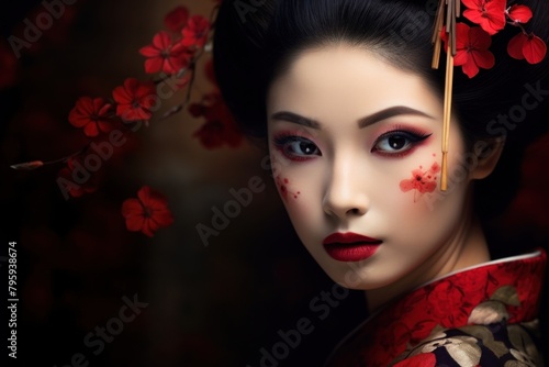 Geisha photography portrait fashion