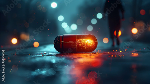 Immortality Pill Shaping Destiny Across Ages in Cinematic 3D Render