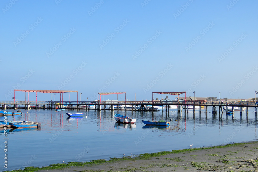 pier in the sea