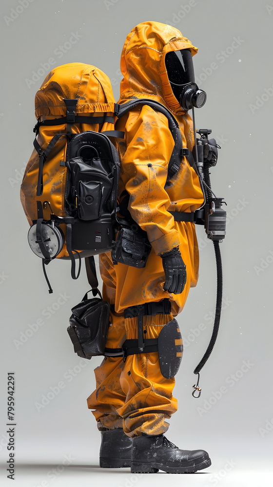 Protective Hazardous Environment Suit for Emergency Disaster Response and Rescue Protective Hazardous Environment Suit for Emergency Disaster Response and Rescue