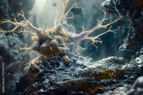 Visionary Innovation:Boldly Embracing New Paradigms in a Captivating Cinematic 3D Render photo