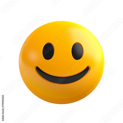 happy smiley face icon isolated