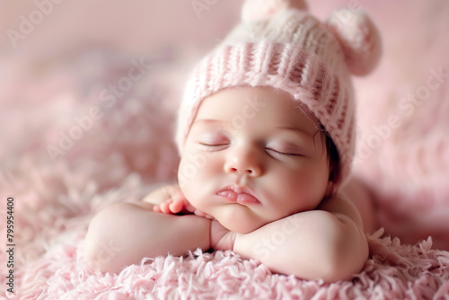 Peaceful Innocence Newborn Slumber's Grace
Captured Quiet
Tiny Dreamer in Sweet Embrace
A Sleeping Beauty's Tender Trace