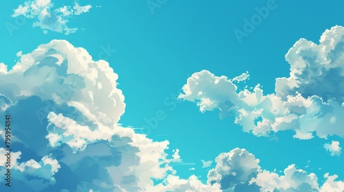 A sky with clouds