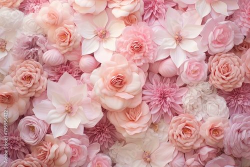 Blossom Pink Spring Gradients: Delicate Floral Hues © Michael