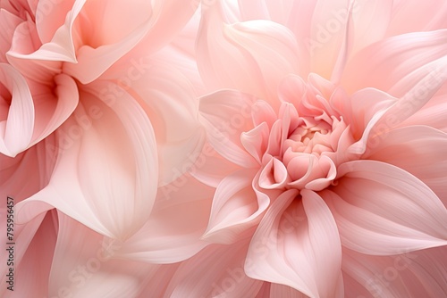 Blossom Pink Spring Gradients: Glowing Petal Tones Harmony © Michael