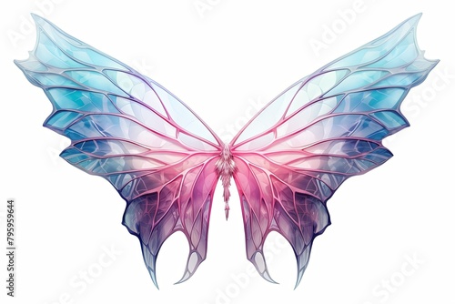 Ethereal Fairy Wing Gradients | Fantasy Butterfly Gradation Art