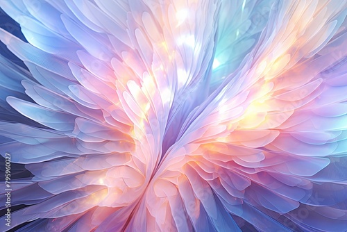 Ethereal Fairy Wing Gradients - Sparkling Light Spectrum Splendor