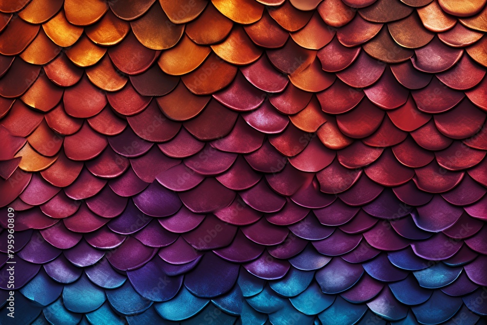 Fiery Dragon Scale Gradients - Wildfire Scale Ambiance Fiery Dragon Scale Gradients - Wildfire Scale Ambiance