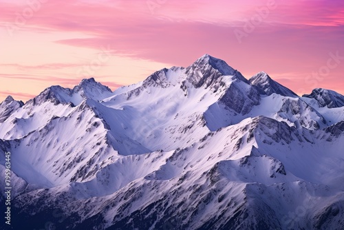 High Alpine Sunrise Gradients: Highland Sunrise Color Harmony Spectrum © Michael