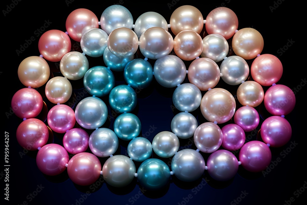 Luminous Pearl Glow: Graceful Pearl Gradation Gradients Luminous Pearl Glow: Graceful Pearl Gradation Gradients