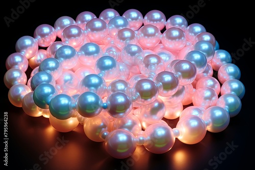 Luminous Pearl Glow Gradients: Delicate Luminescent Aura