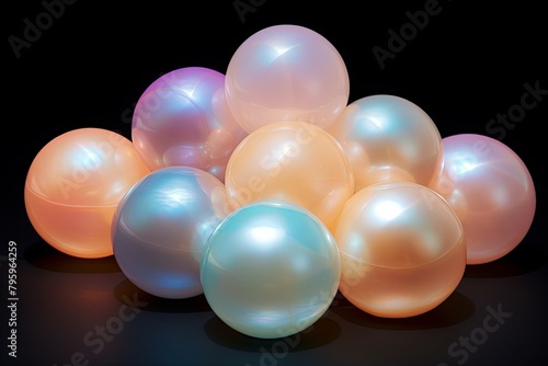Luminous Pearl Glow  Opalescent Pearl Play Gradients