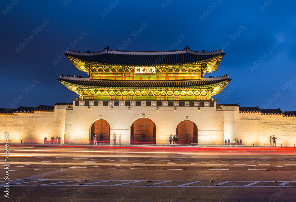 Obraz premium 광화문야경