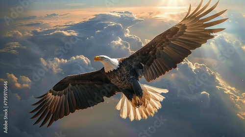 eagle fly in the sky