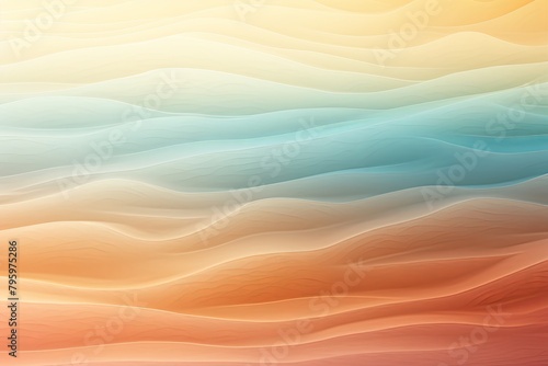 Wallpaper Mural Sun-Kissed Beach Sand Gradients - Coastal Sanctuary Color Palette Torontodigital.ca