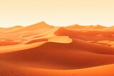 Sun-Kissed Sahara Dunes Gradients: Golden Desert Display