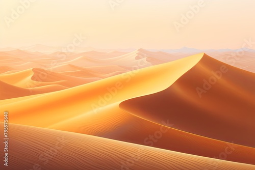 Sun-Kissed Sahara Dunes Gradients  Golden Sand Spectrum Artistry