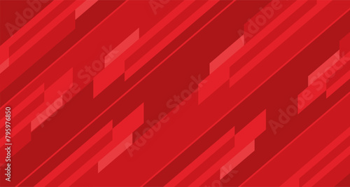 
red background with geometric pattern, modern shape, sport, gaming, design theme photo