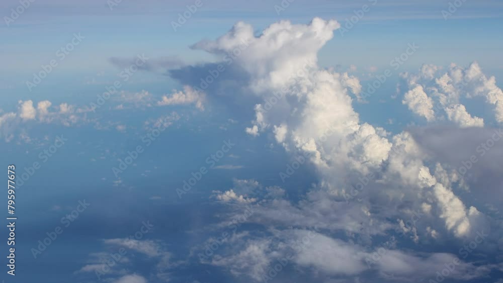 Captivating vistas captured from above: a mesmerizing tapestry of clouds and landscapes unfold through the lens of aerial photography, 4k