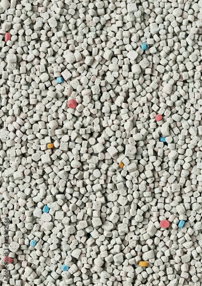 Clumping cat litter texture background Clumping cat litter texture background