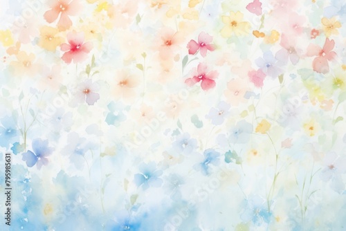 Flowers background painting backgrounds texture.