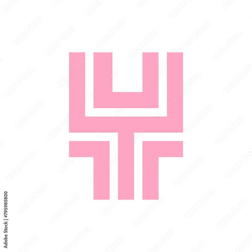 Obraz premium Monogram Y. Design vector Y logo. Monogram initial letter mark Y logo design. Monogram design vector logo. Monogram initial letter mark Y logo design. Simple Y monogram. Monogram Y design logo