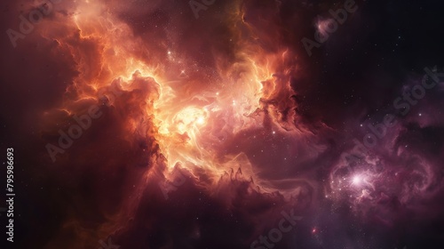 Nebula Galaxy Space Backdrop Background Wallpaper