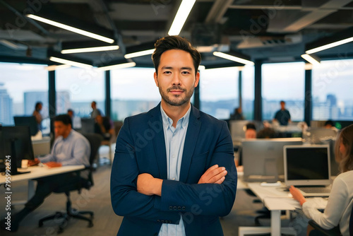 Wallpaper Mural Meet our skilled male professional, ready to drive business growth in a dynamic office environment. Hire the best candidate today! Torontodigital.ca