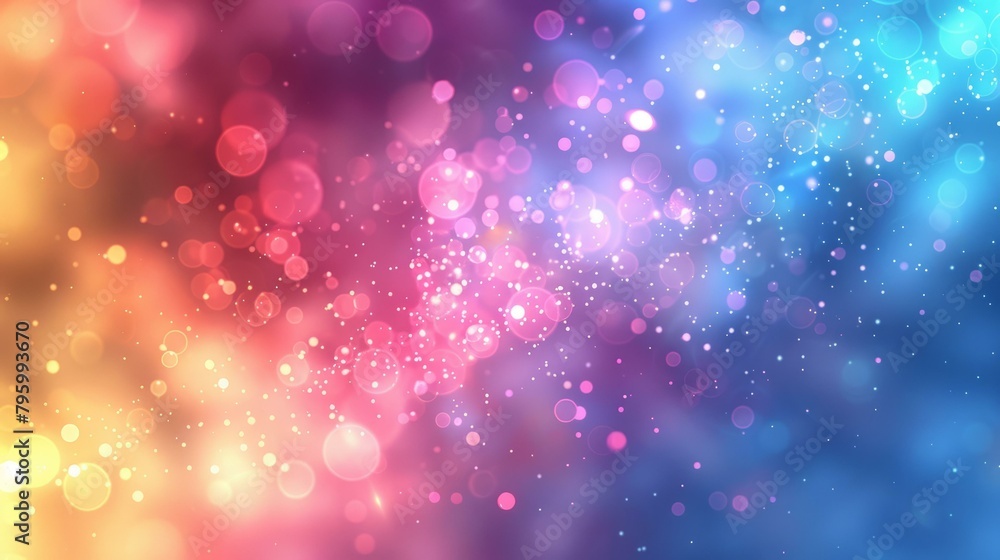 b'Colorful bokeh background' b'Colorful bokeh background'