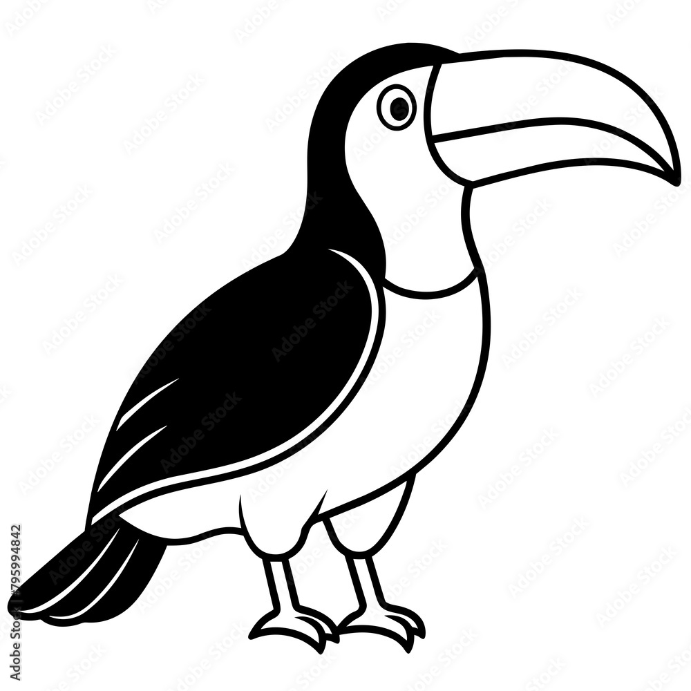 Obraz premium toucan illustration