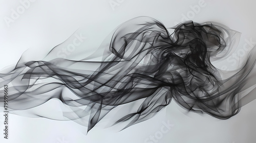 creative exploration of a smoke - filled image
