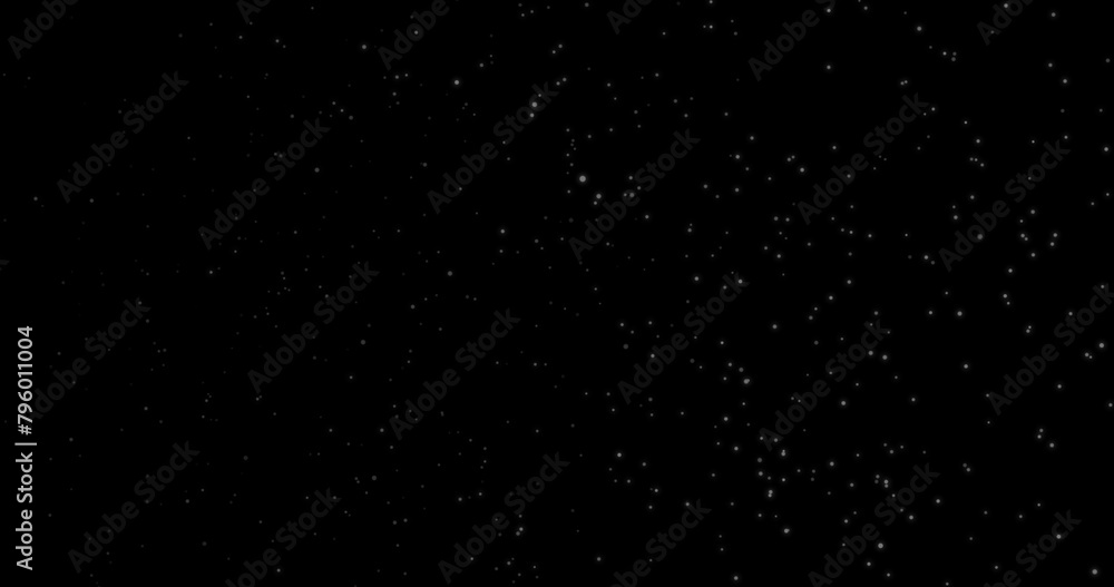 Subtle dust particle background overlay realistic light dust effect in black. Air overlay small dust dirt flying shimmering real-like particles fairy fantasy transparent atmosphere overlay fx.