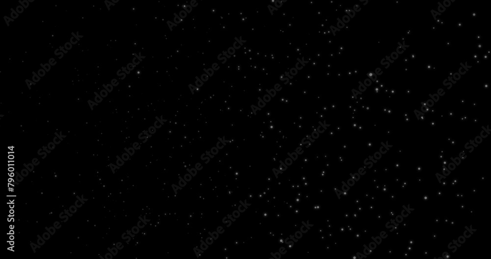 Subtle dust particle background overlay realistic light dust effect in black. Air overlay small dust dirt flying shimmering real-like particles fairy fantasy transparent atmosphere overlay fx.