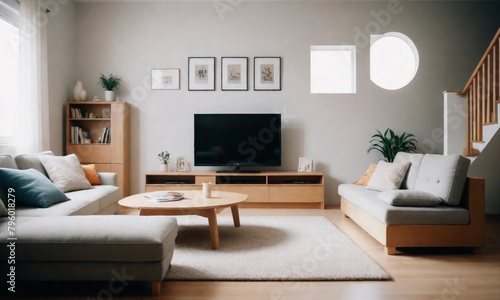 frame in living rrom