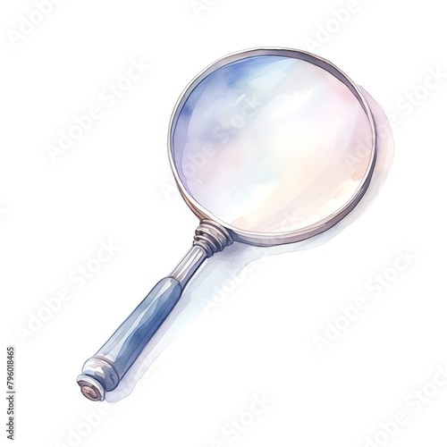 Magnifying glass, handheld magnifying glass