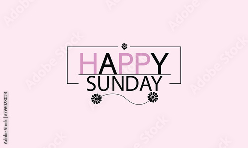 Sunday Illustration Text Designs to Brighten Your Day