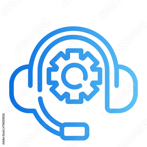 support gradient icon