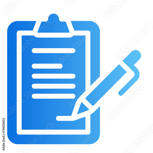 document gradient icon