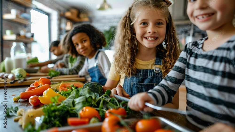 Childrens nutrition class with fun Childrens nutrition class with fun