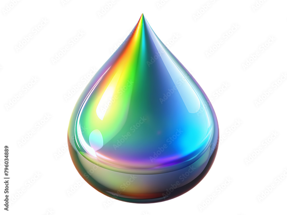 Colorful gradient drops Colorful gradient drops