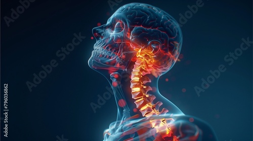 Painful Shoulder Anatomy: 3D Rendering