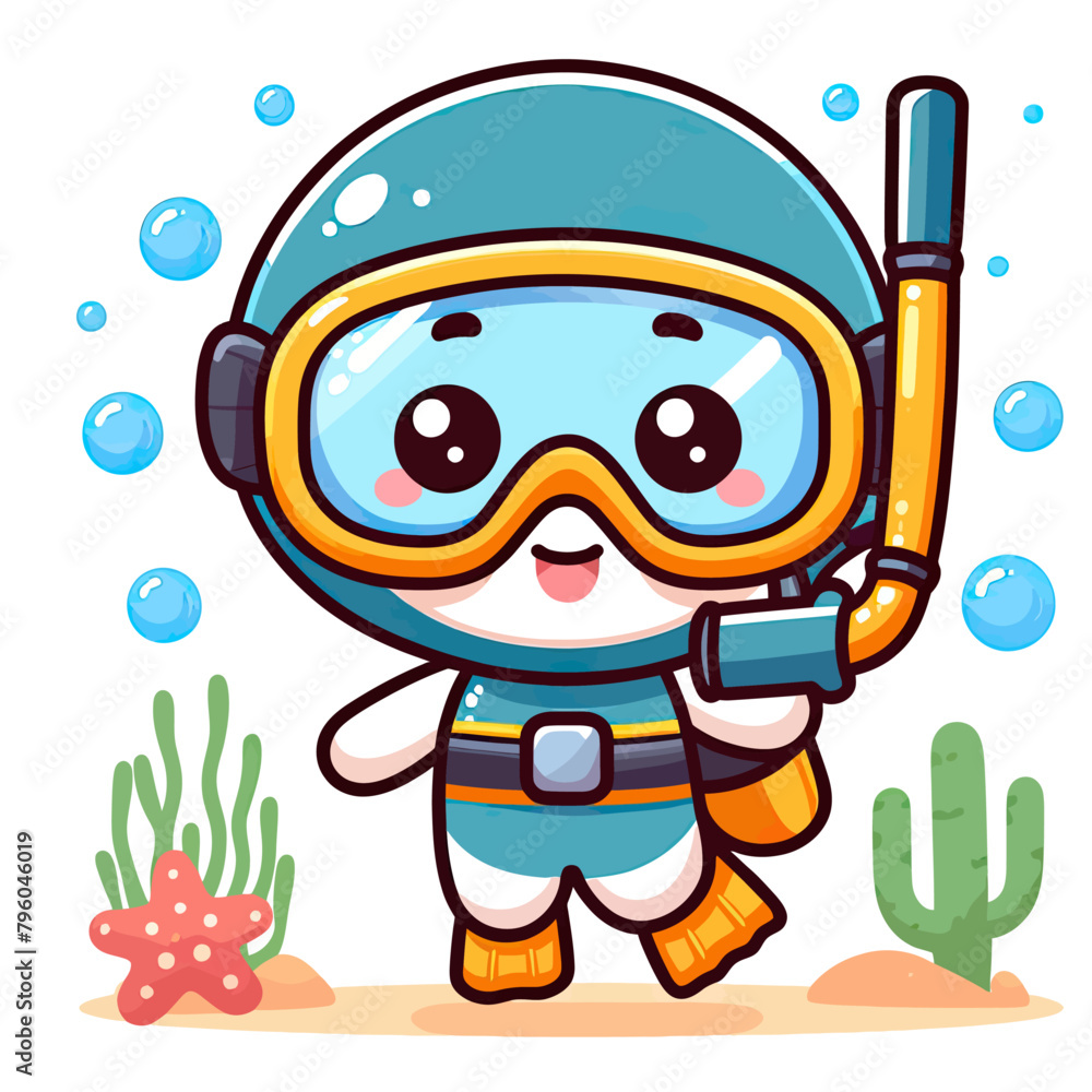 cute diver  (44)