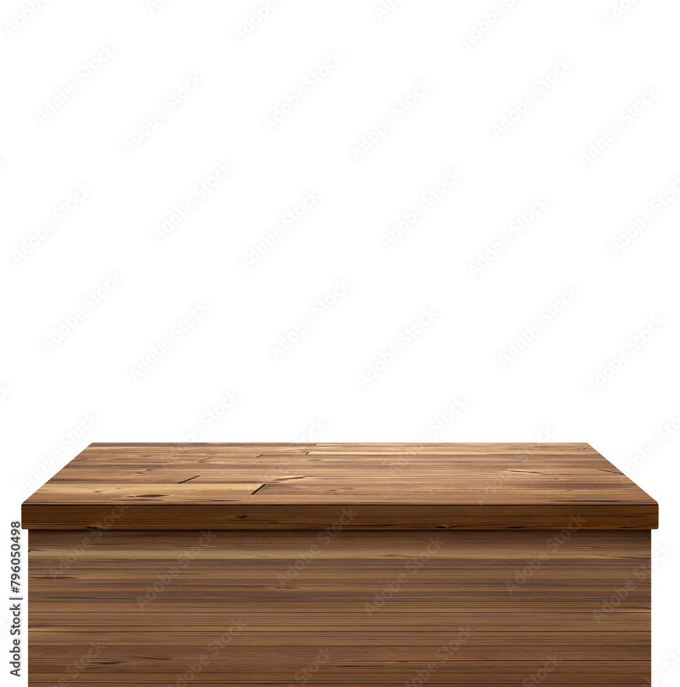 empty wooden table front view isolated PNG transparent. empty wooden table front view isolated PNG transparent.
