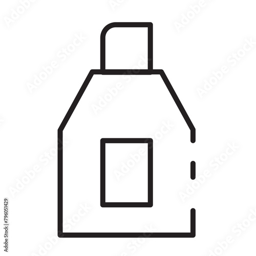 Graffiti Hair Spray Line Icon
