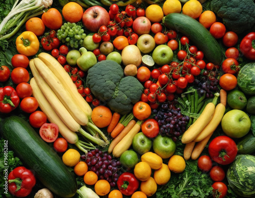 World food hunger waste eco friendly healthy vegetables fruit shape continent country heart good charity unity peace